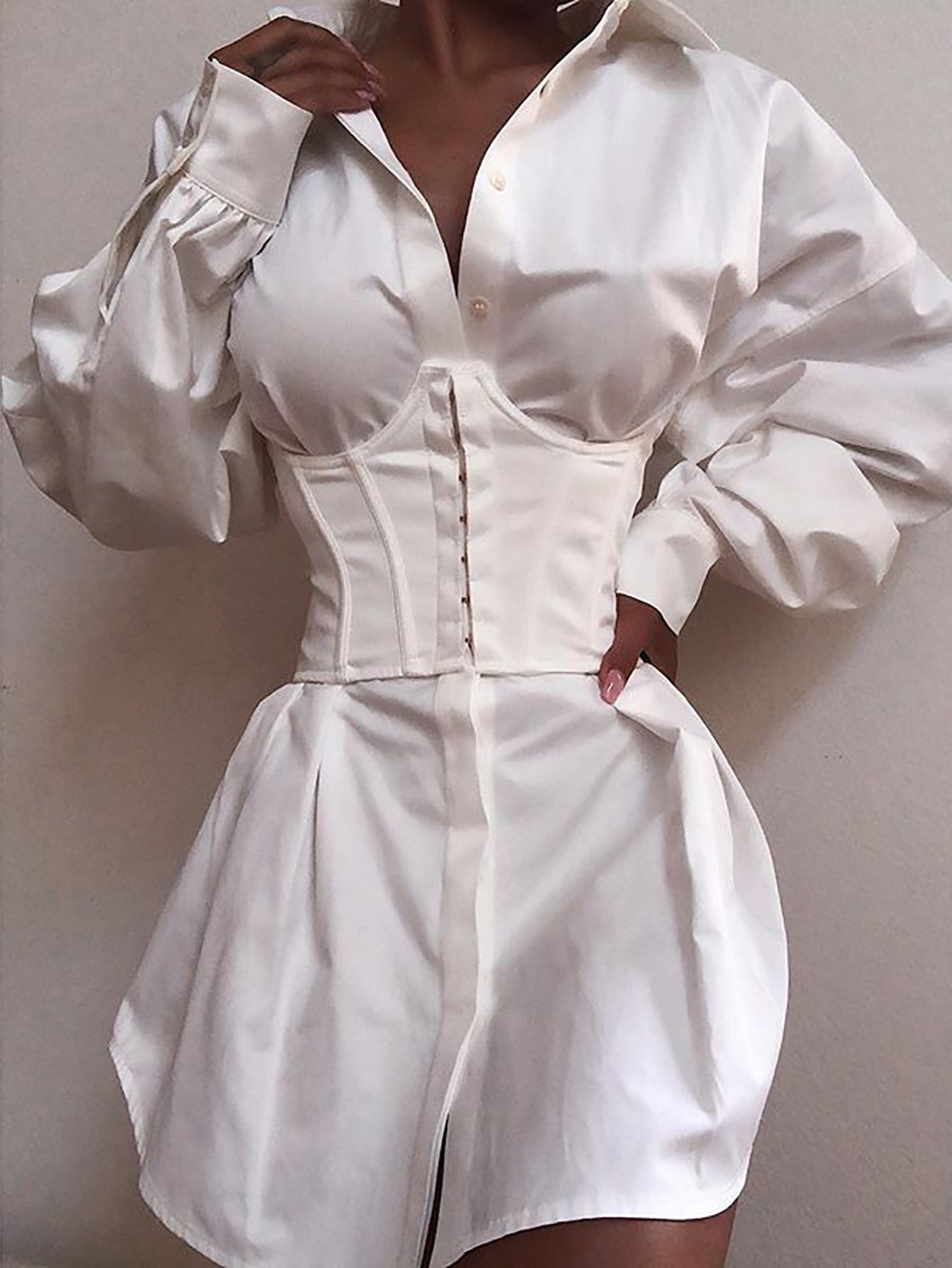 Ivory Underbust Corset